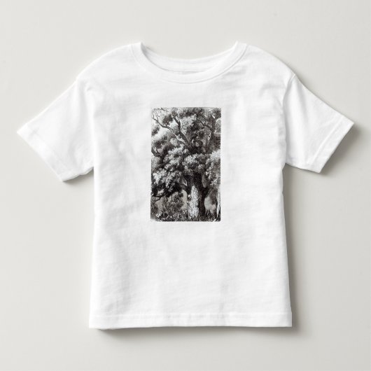 T-shirt Pour Les Tous Petits Charles II caché dans le chêne (Devant)