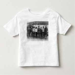 T-shirt Pour Les Tous Petits Charles Lindbergh avec 7 hommes, incluant