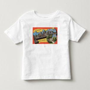 T-shirt Pour Les Tous Petits Charlotte, la Caroline du Nord - grandes scènes d
