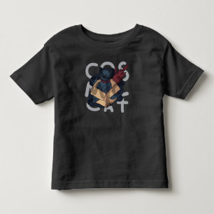 T-shirt Pour Les Tous Petits Chat cosmique