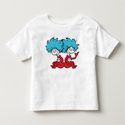T-shirt Pour Les Tous Petits Chat dans le Casquette Chose Un & Chose Deux (Devant)