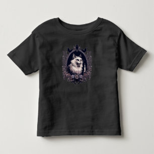 T-shirt Pour Les Tous Petits Chat d'Halloween, Éffrayant