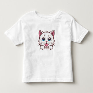 T-shirt Pour Les Tous Petits chat mignon pour les enfants