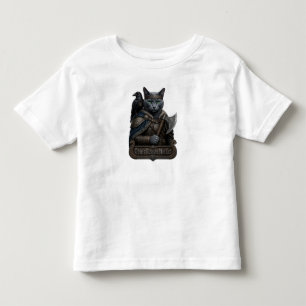 T-shirt Pour Les Tous Petits Chat Russe Bleu Noble Odin