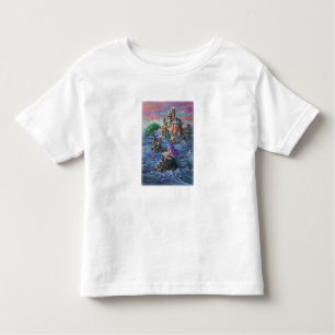 T-shirt Pour Les Tous Petits Château de Mermaid