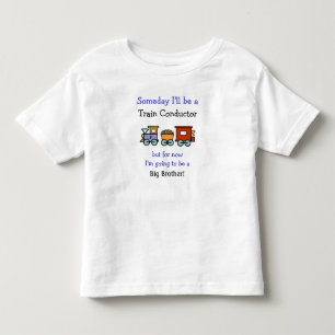 T-shirt Pour Les Tous Petits Chef de train/Big Brother