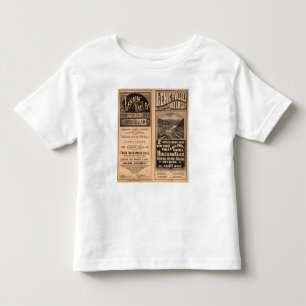 T-shirt Pour Les Tous Petits Chemin de fer de vallée de Lehigh