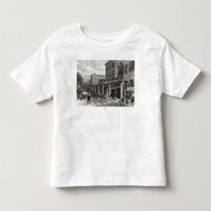T-shirt Pour Les Tous Petits Chemin de fer élevé dans la rue de Greenwich, Ne