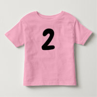 Chemise AGE 2 ENFANT 2ème ANNIVERSAIRE