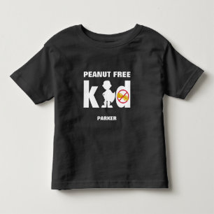 T-shirt Pour Les Tous Petits Chemise anti-allergie alimentaire Super Boy sans a