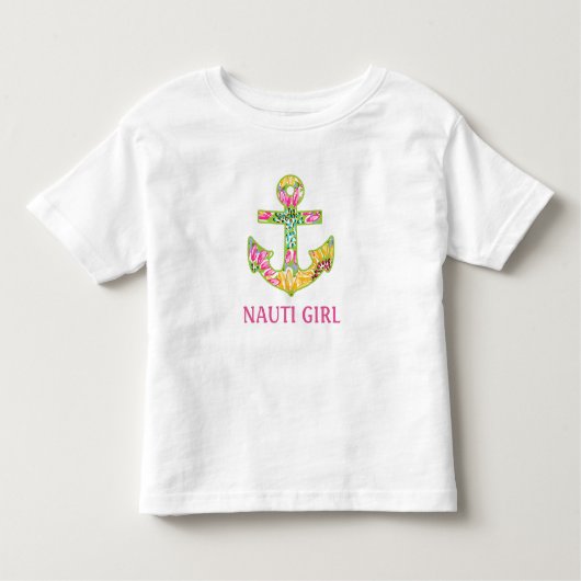T-shirt Pour Les Tous Petits Chemise bébé nautique à volants (Devant)