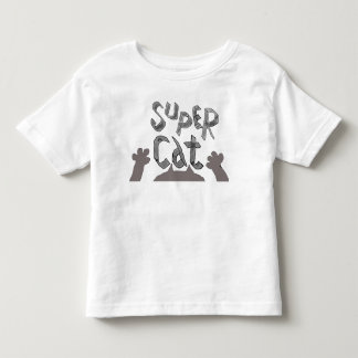 T-shirt Pour Les Tous Petits Chemise bébé Super Cat