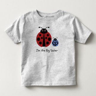 T-shirt Pour Les Tous Petits Chemise Big Sister Ladybird