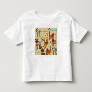 T-shirt Pour Les Tous Petits Chemise chats