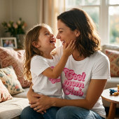 T-shirt Pour Les Tous Petits Chemise Club des Enfants Cool Rose Filles Tendance