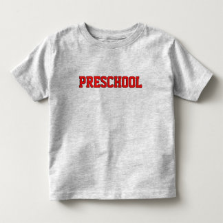 T-shirt Pour Les Tous Petits Chemise Collégiale Préscolaire