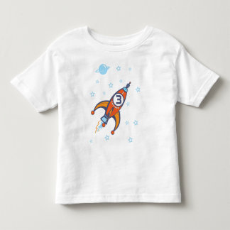 T-shirt Pour Les Tous Petits Chemise d'anniversaire - Chemise de fusée