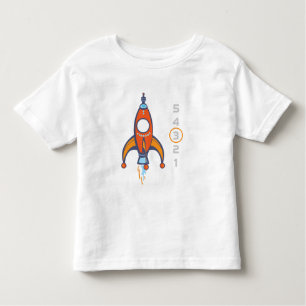T-shirt Pour Les Tous Petits Chemise d'anniversaire - chemise de Rocket