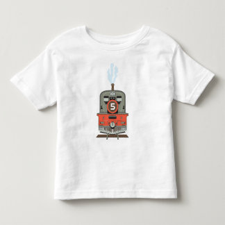 T-shirt Pour Les Tous Petits Chemise d'anniversaire - Chemise de train
