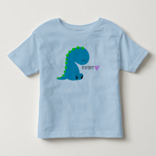 T-shirt Pour Les Tous Petits chemise de bébé dinosaure rawr