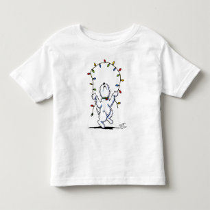 T-shirt Pour Les Tous Petits Chemise de chien Westie de Fête (vêtements légers)