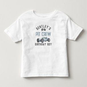 T-shirt Pour Les Tous Petits Chemise de garçon d'anniversaire rapide voiture de