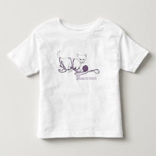 T-shirt Pour Les Tous Petits Chemise de jeu de PURRfect ! Pièce en t d'enfants