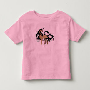 T-shirt Pour Les Tous Petits Chemise de licorne d'enfant en bas âge