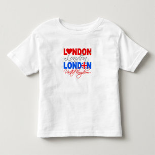 T-shirt Pour Les Tous Petits Chemise de Londres - choisissez le style