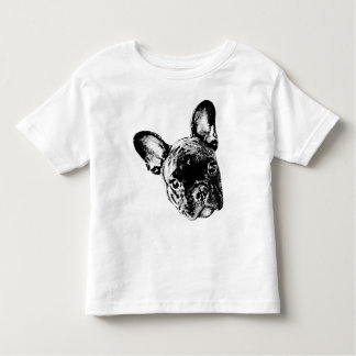 T-shirt Pour Les Tous Petits Chemise de nourrisson de bouledogue français