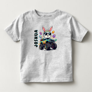 T-shirt Pour Les Tous Petits Chemise de Pâques pour tout-petit de Monster Truck