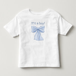 T-shirt Pour Les Tous Petits Chemise de Révélation de Sexe Nouvelle Sœur Arc Bl