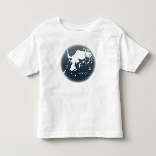 T-shirt Pour Les Tous Petits Chemise de souvenir de la chemise NYC Taureau de