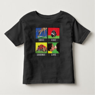 T-shirt Pour Les Tous Petits Chemise d'encouragement animal Personnaliser