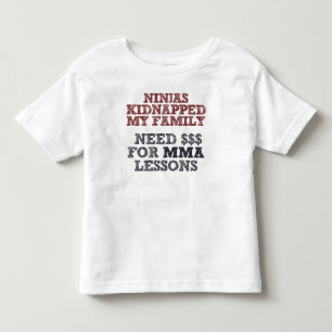 T-shirt Pour Les Tous Petits Chemise d'enfant en bas âge de MIXED MARTIAL ART