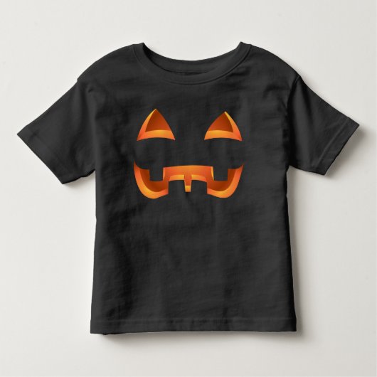 T-shirt Pour Les Tous Petits Chemise d'Halloween Baby Costume Citrouille chemis (Devant)