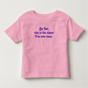 T-shirt Pour Les Tous Petits Chemise drôle pour les plus vieux enfants