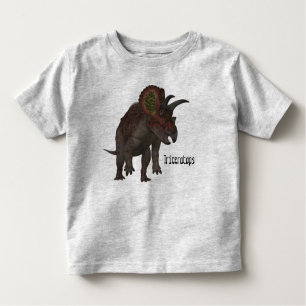 T-shirt Pour Les Tous Petits Chemise enfant Tricératops
