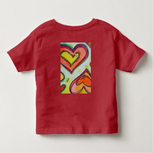 T-shirt Pour Les Tous Petits Chemise Hearts Laugh