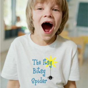 T-shirt Pour Les Tous Petits Chemise Itsy Bitsy Spider