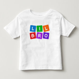 T-shirt Pour Les Tous Petits Chemise Little Bro - choisir style et couleur
