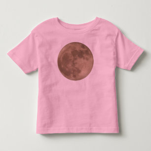 T-shirt Pour Les Tous Petits Chemise Lune pour bébé Pleine lune Chemises Cadeau