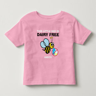 T-shirt Pour Les Tous Petits Chemise personnalisée abeille alerte sans produits