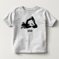 Chemise personnalisée d'excavatrice