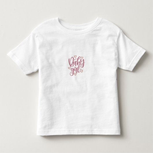 T-shirt Pour Les Tous Petits chemise pour bébé fille (Devant)
