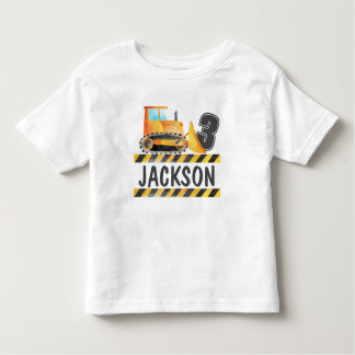 T-shirt Pour Les Tous Petits Chemise pour enfants de construction personnalisée