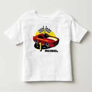 T-shirt Pour Les Tous Petits Chemise Race 1er Anniversaire