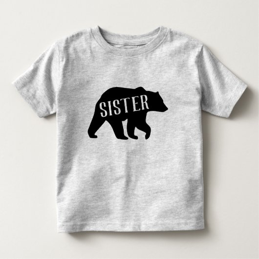 T-shirt Pour Les Tous Petits Chemise Sister Bear (Devant)