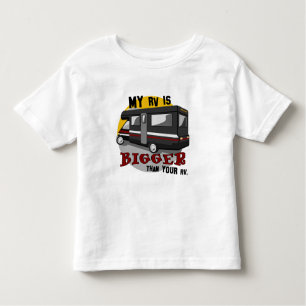 T-shirt Pour Les Tous Petits Chemise Toddler Camper RV