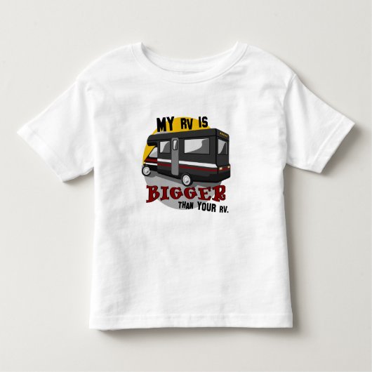 T-shirt Pour Les Tous Petits Chemise Toddler Camper RV (Devant)
